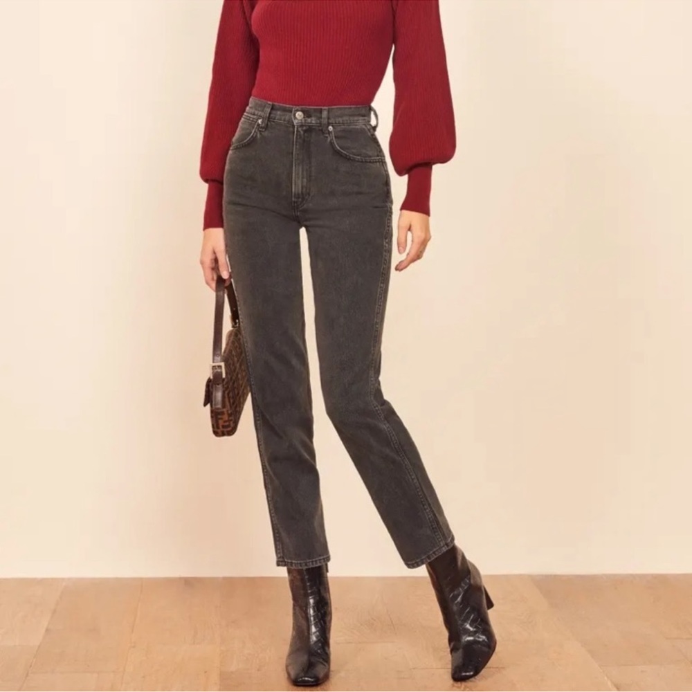 Reformation Ankle Cropped Jeans size 27